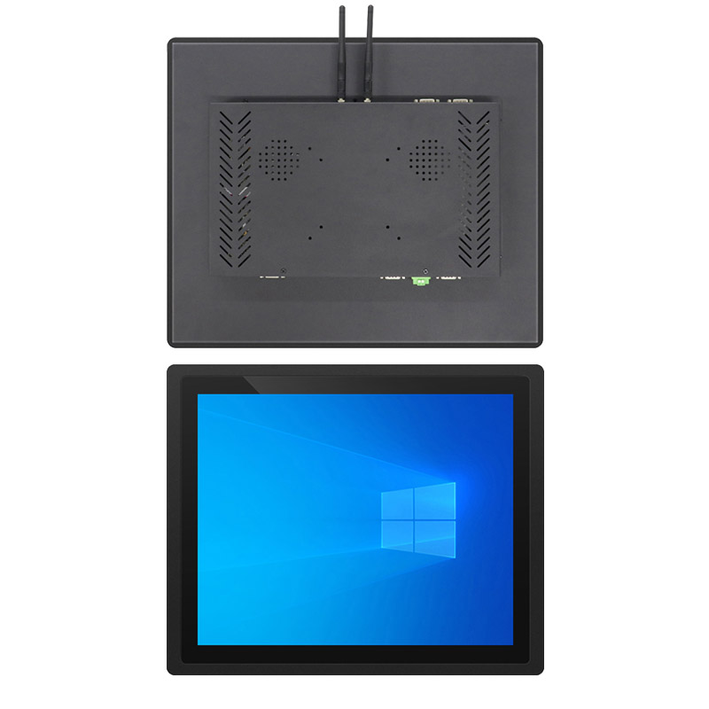 10 Inch Intel Core I3-7100U Win10 Pro Embedded Industrial All-in-One Industrial Touch Monitors With DC HDMI RJ45 Lan Port