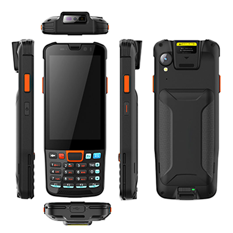 Best Selling Cheapest Factory 4.0 Inch Android 14 with Buttons Handheld Terminal 2D Barcode Scanner with NFC Waterproof PDAs