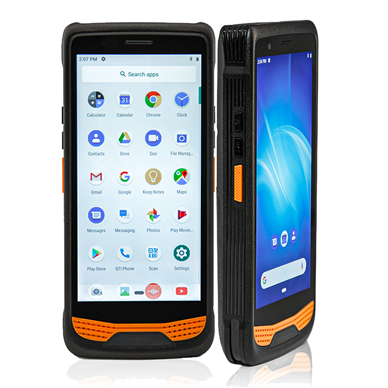 Hot Selling Factory 5.5 Inch PDAs Handheld Terminal with Qualcomm Android 13 PTT NFC UHF RFID 2D Barcode Scanner Docking Charger