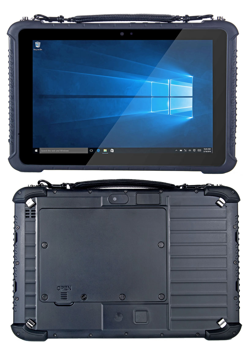 Z8350 CPU Windows Mini Computer Vehicle RS232 Industrial Rugged Tablet NFC Reader Windows 10 Pro Tablet Industrial