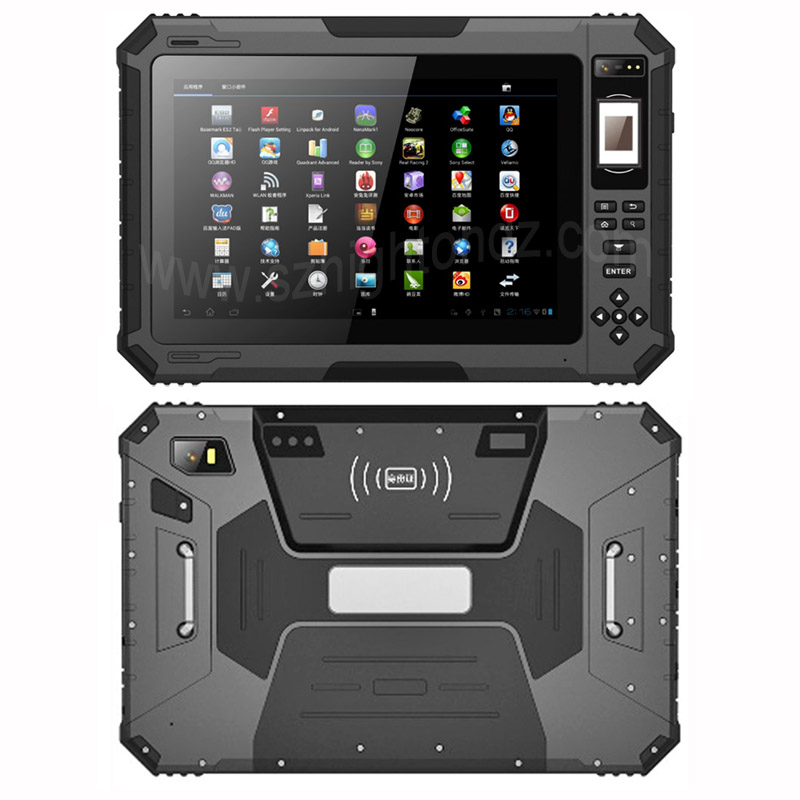 New Arrival 10.1 inch 3+32 Android 7.0 rugged tablets 4G LTE Waterproof tablets IP67 rugged computer with 14600mAh battery