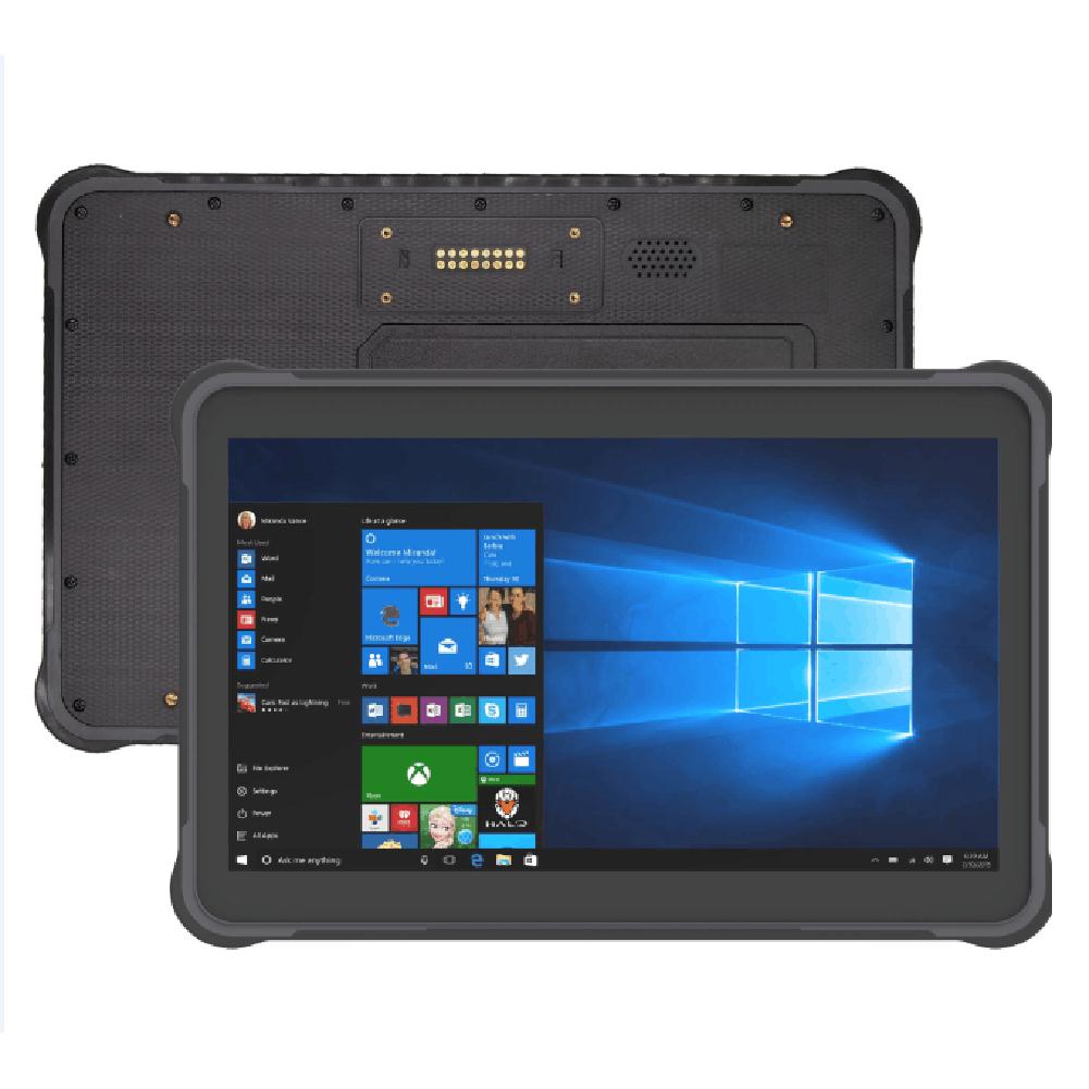 Factory 10.1inch Z8350 Win 10 Rugged Tablets 500 Nits Brightness 4G RAM+64G ROM RJ45 RJ232 Waterproof Tablet PC