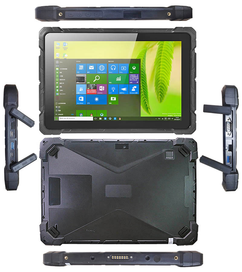 10.1 inch Intel N4120 Windows 10 pro 8GB+128GB Rugged Tablet PC with NFC Fingerprint 2D Scanner
