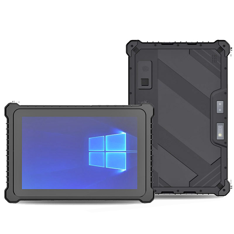 Cheapest Factory 10 Inch Win10 Pro Win11 Pro Intel I5 I7 16+256GB IP68 4G 5G Rugged Tablet with NFC Barcode RJ45 & Docking Station