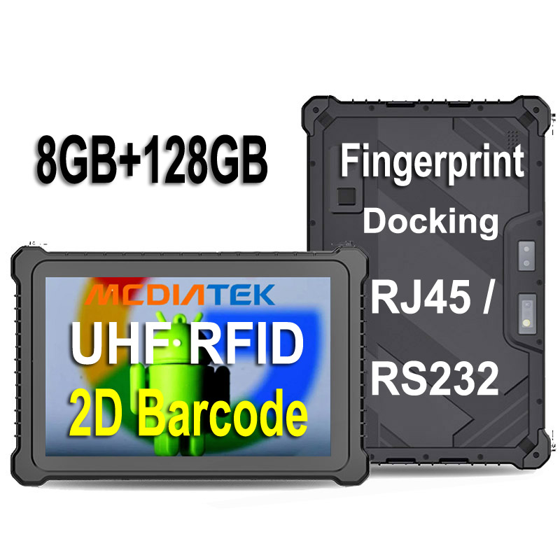 Direct Factory 10 Inch Mobile Data Terminal GPS NFC Tracking Display IP67 In-vehicle Android Rugged Tablet PC IP68 Rugged Tablet