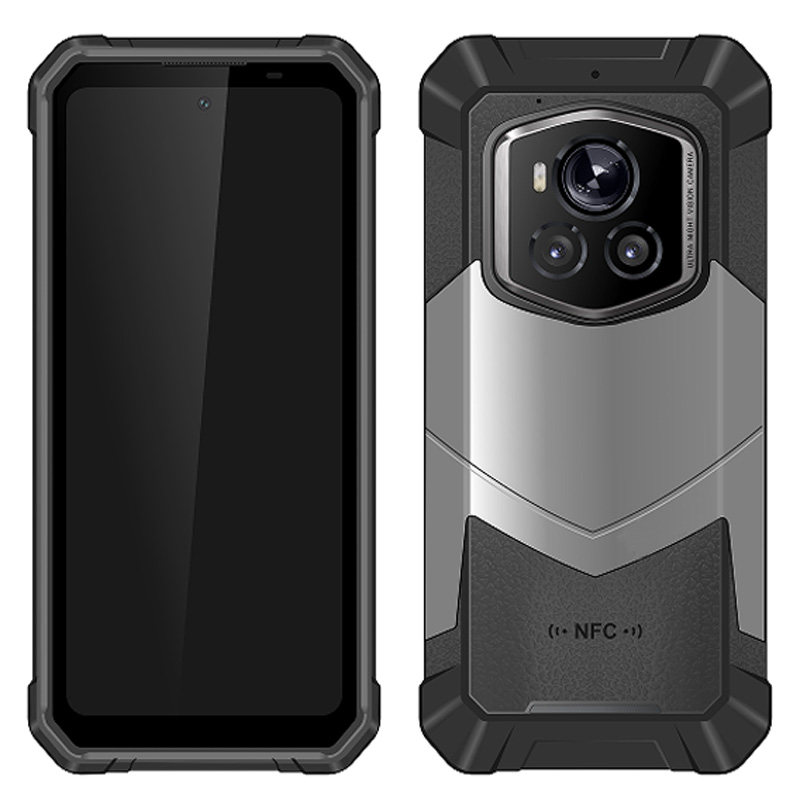 Cheapest Direct Factory Wholesale 6.95 inch MTK6878 Android 15 IP68 Waterproof/Dustproof 12GB+512GB Rugged Phone with NFC fingerprint scanner