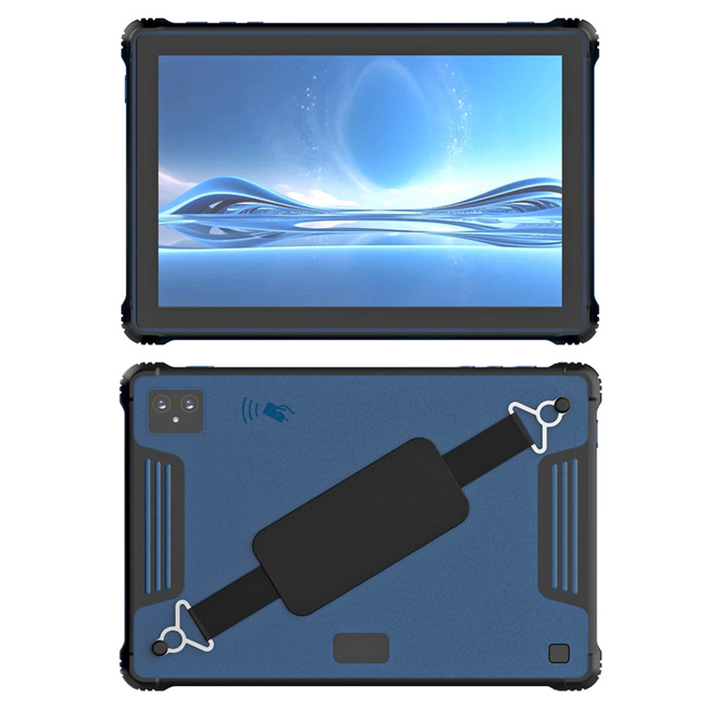 10.1 Inch Android 13.0 Qualcomm SM6225 4GB+64GB Rugged Tablet HR1081 with NFC 2D Barcode Reader and Car Holder