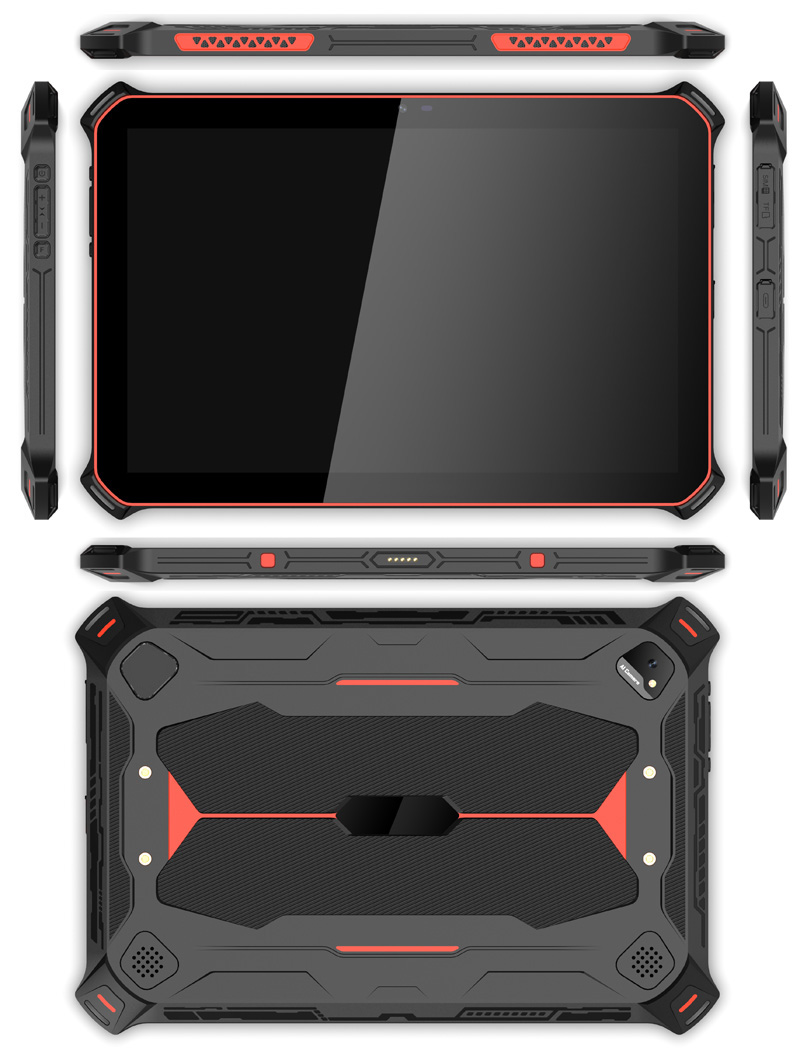Direct Factory 10.1inch Tough Tablet MTK8781 Android 14 Rugged Tablet With NFC 8+128GB IP68 Waterproof Tablet Industrial Tablet