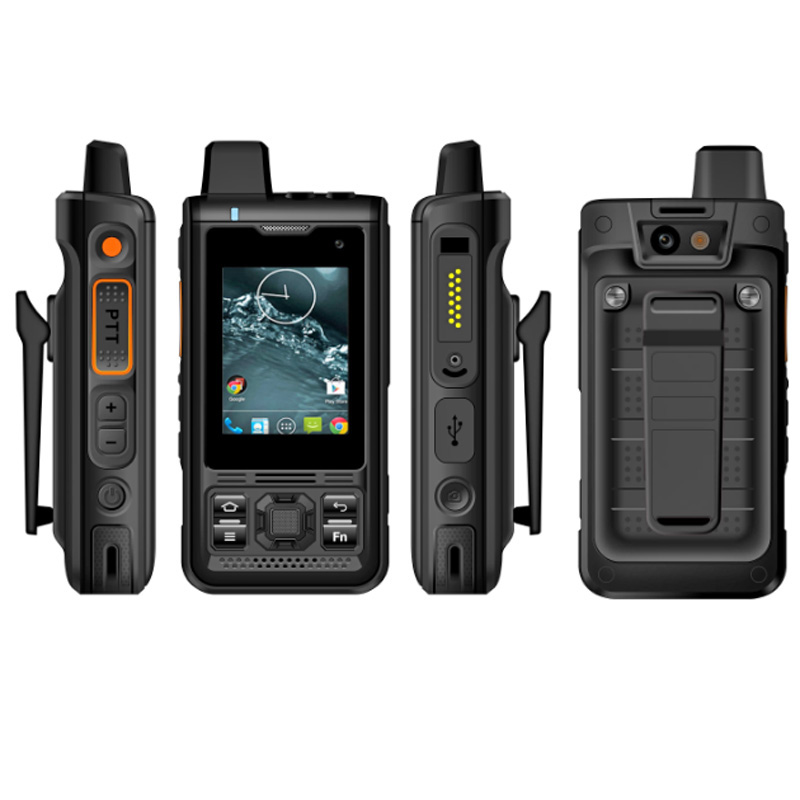 Cheapest Factory 2.4 Inch Rugged Phone Android 8.1 Rugged Smartphone with 4G PTT NFC GPS SOS Docking Station M6 Expansion Port