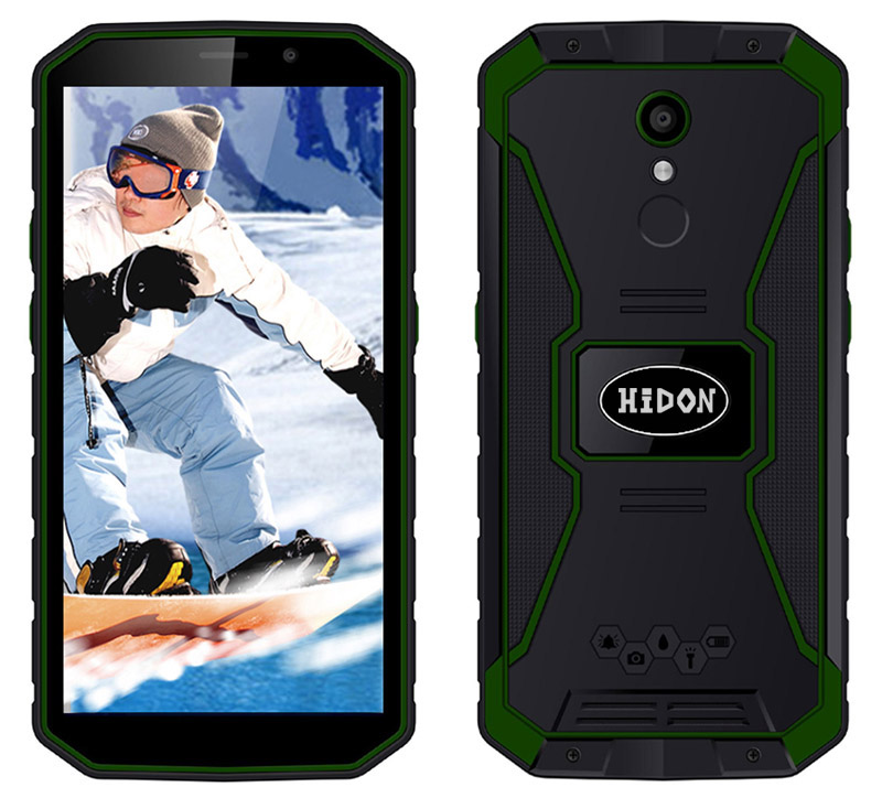 5.5 inch Android 8.1 Waterproof Mobile Phone 2+16 Rugged phone 4G LTE Smartphone