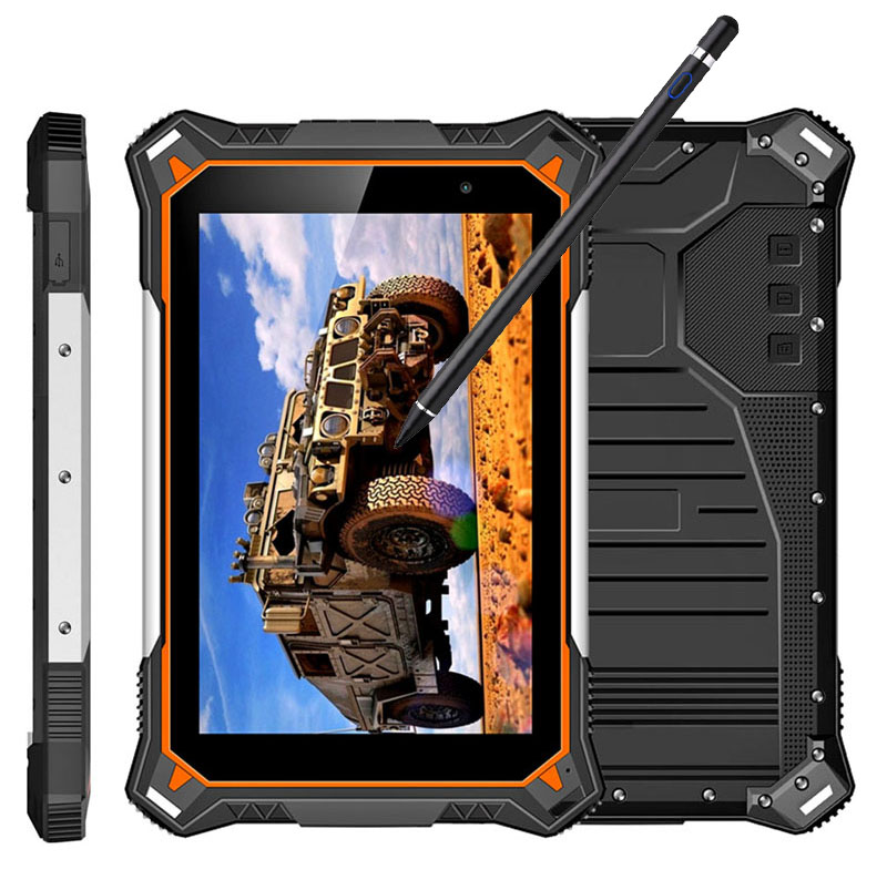 8 inch Android Rugged Tablet Octa core 6G RAM 128G ROM Android 10 NFC reader IP68 Industrial Tablet