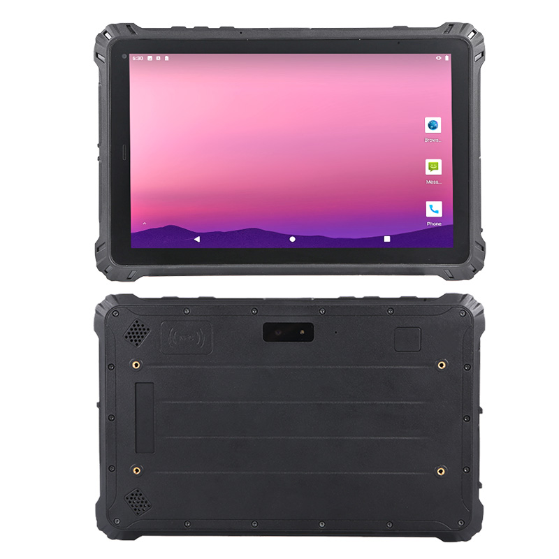 HiDON Hot Selling Cheapest Factory 8 Inch MTK8781 Industrial Rugged Tablet PC with NFC QR Scanner Charging Dock HF UHF RFID