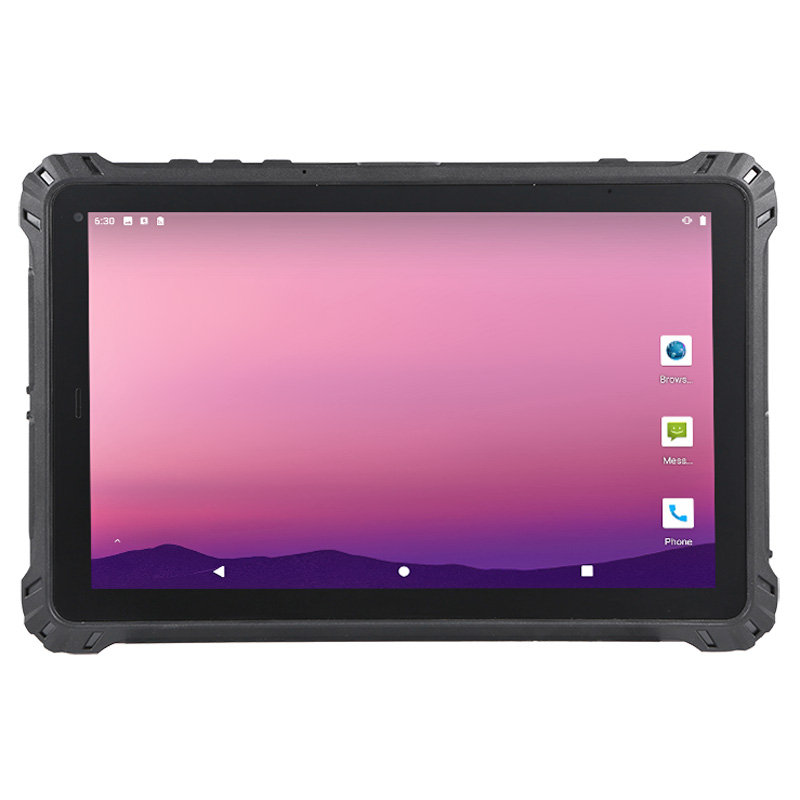 HiDON Hot Selling Cheapest Factory 8 Inch Android 15 Industrial Rugged Tablet PC with NFC QR Scanner Charging Dock HF UHF RFID