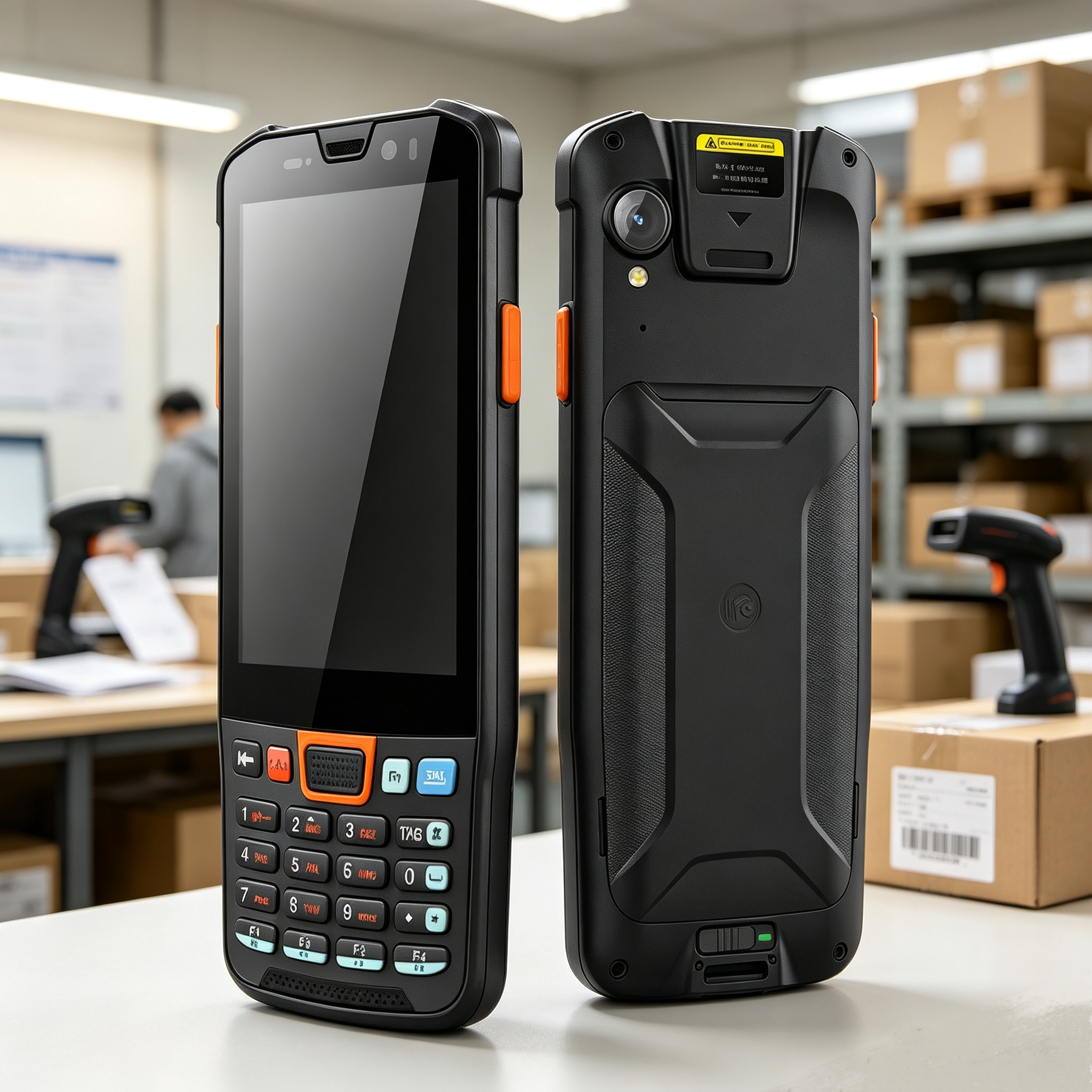 HiDON Cheapest Factory 4 Inch PDA Handhelds Computer with NFC Good 2D Qr Code Barcode Scanner Logistics/Warehouse Data Collector