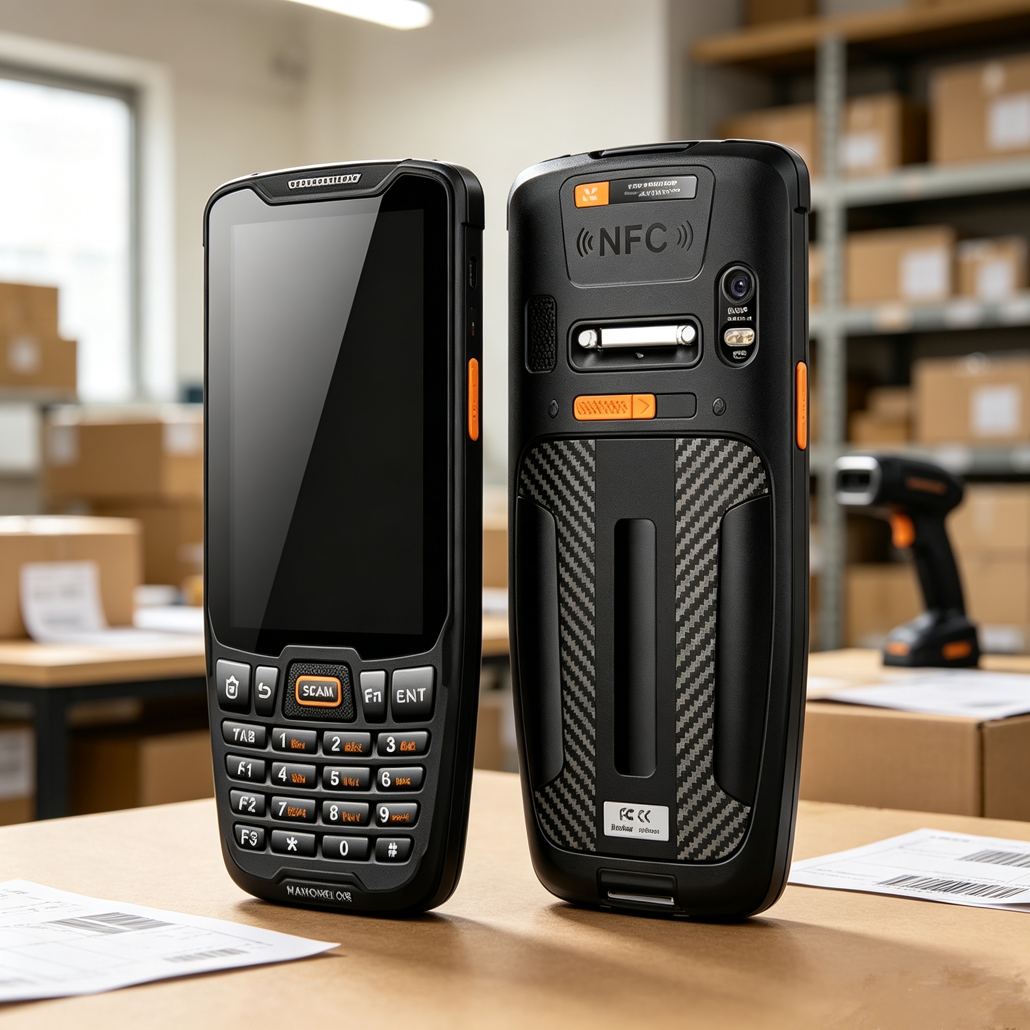 HiDON Cheapest Factory 4 Inch PDA Handhelds Data Collector with NFC Good 2D Qr Code Barcode Scanner Logistics/Warehouse Handheld