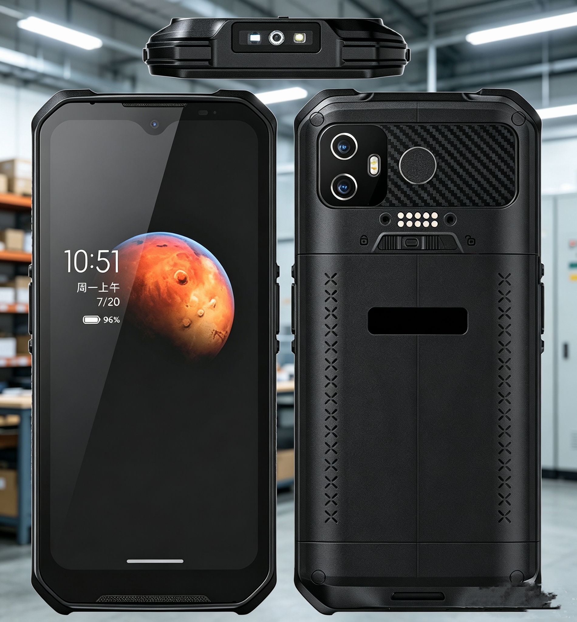HiDON Cheapest Factory 6.2 Inch PDA Handheld Computer with NFC Good 2D Code Barcode Scanner Logistics/Warehouse Data Collector