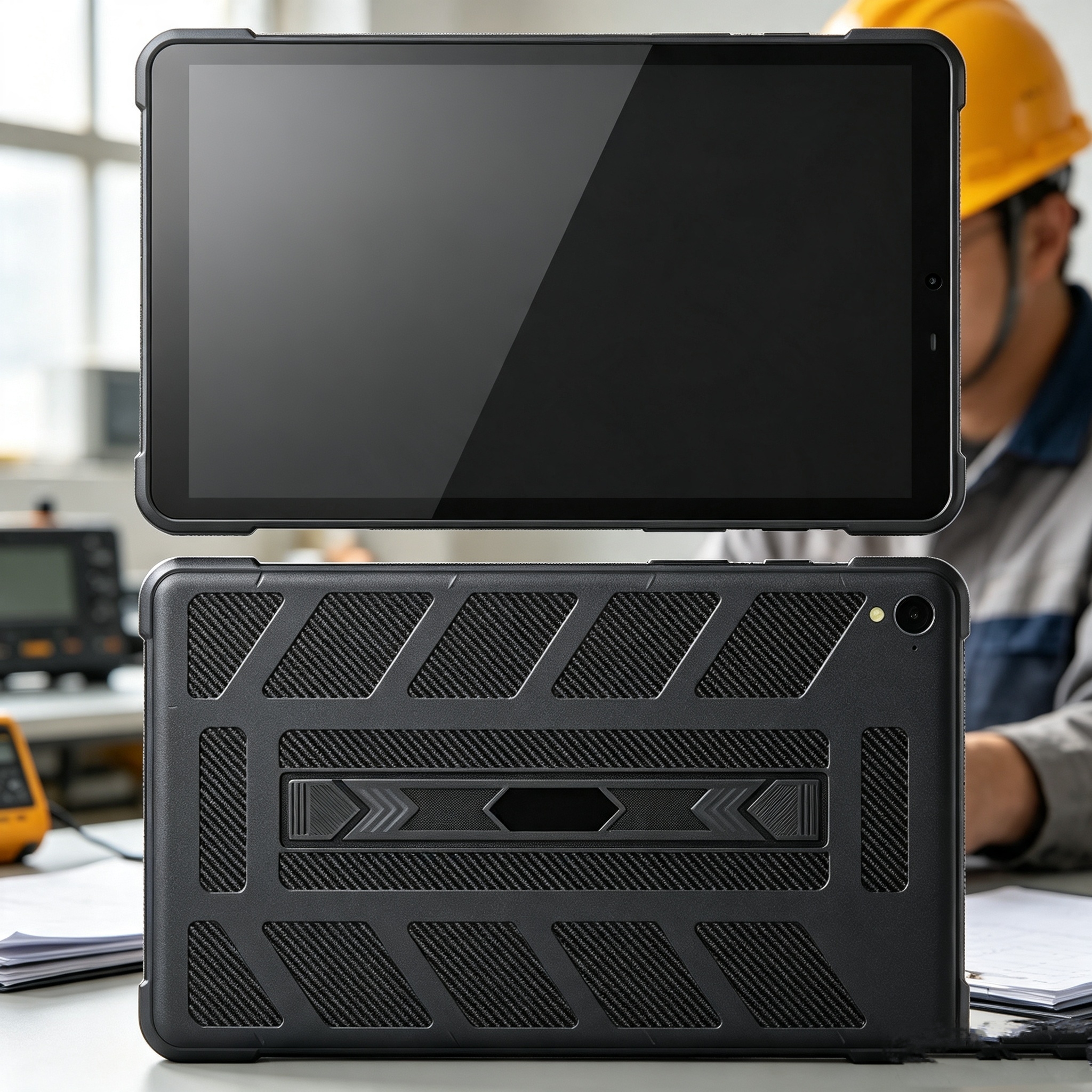 Hot Selling Factory 8 Inch Android MTK8788 8+128GB GMS IP68 Industrial Tablet PC Rugged Tablet PC with NFC Active Pen Handstraps